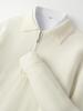 Men's Business Casual Pure Wool Half-Zip Polo Sweater - Autumn/Winter Loose Knit Pullover