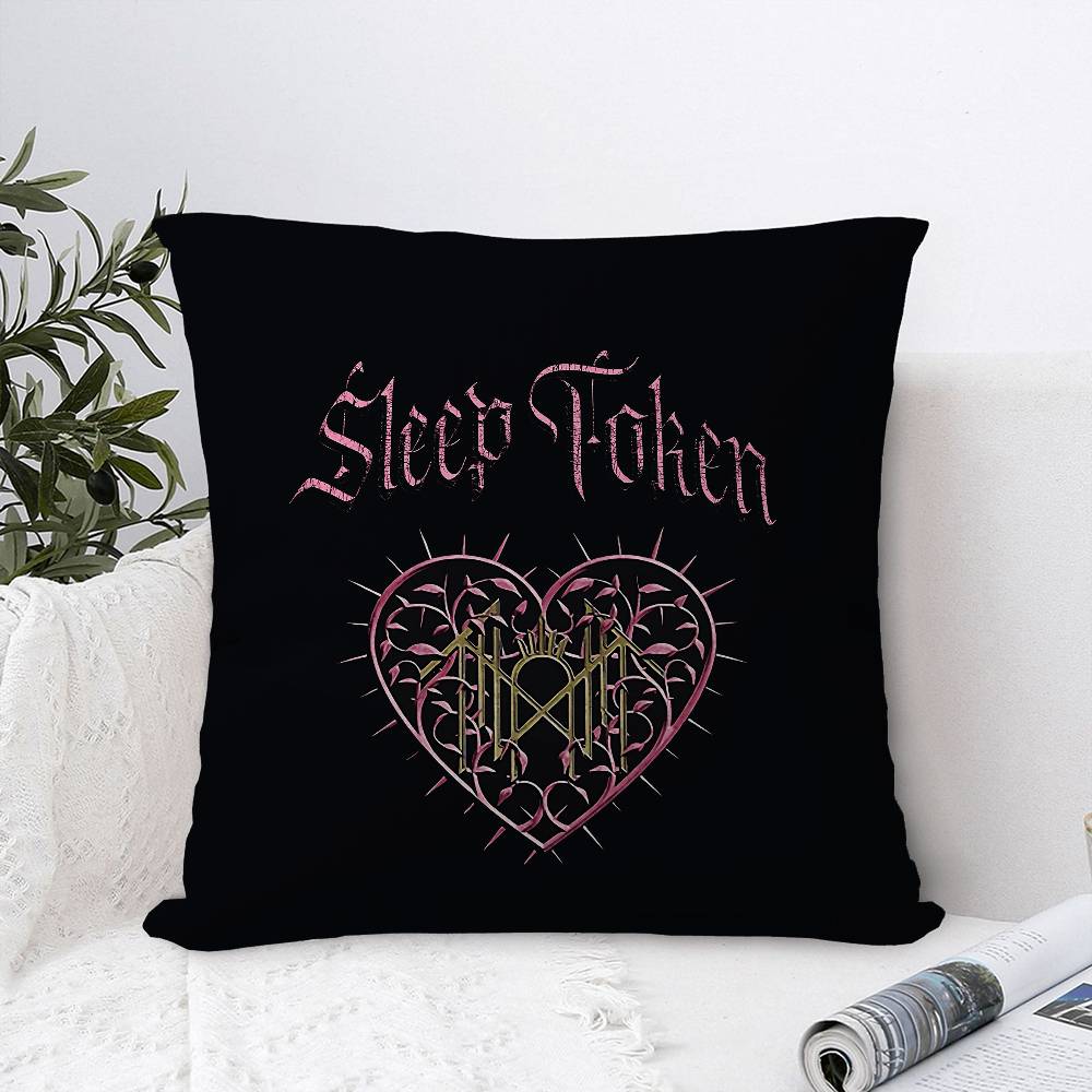 Popular Band SSleep TToken Cushion Cover Pillowcase Upholstery Sofa Throw Pillow Home Decor Pillowcas