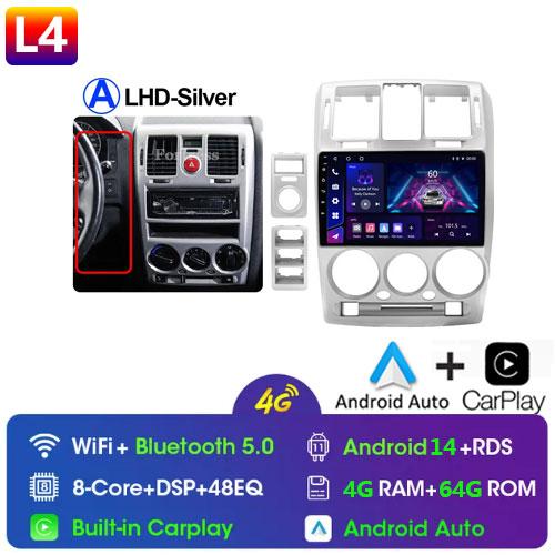 Android 13 Car Radio For HYUNDAI GETZ 2002 - 2011 Car Stereo Multimedia Video Player Navigation GPS Auto Android No 2 Din DVD