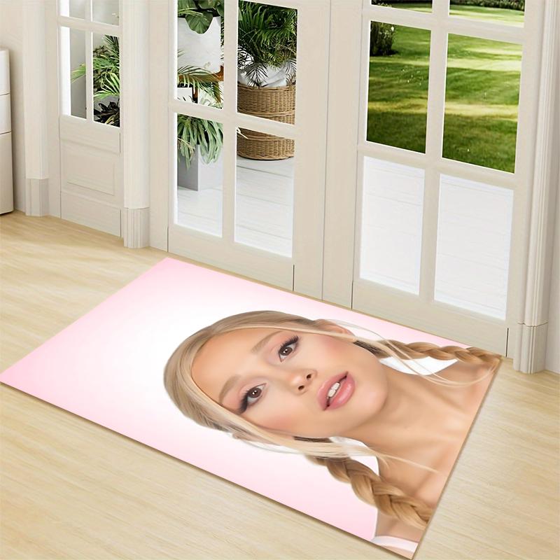 Blonde Braids Beauty Carpet Rug Soft Washable Antislip Home Living Room Sofa Mats Personalized Christmas Rug
