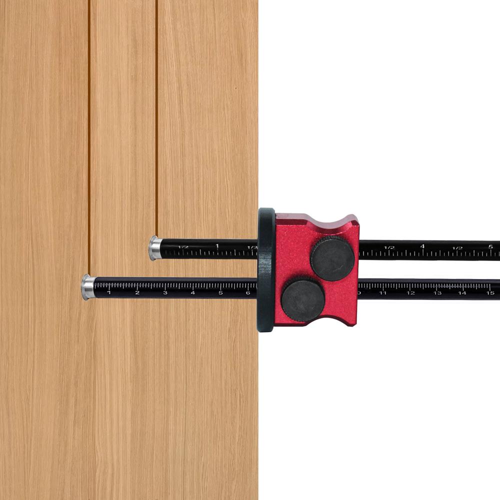 Woodworking Scriber Metric and Imperial Wood Marking Gauge DoubleHeaded Scribe Blade Tool for
