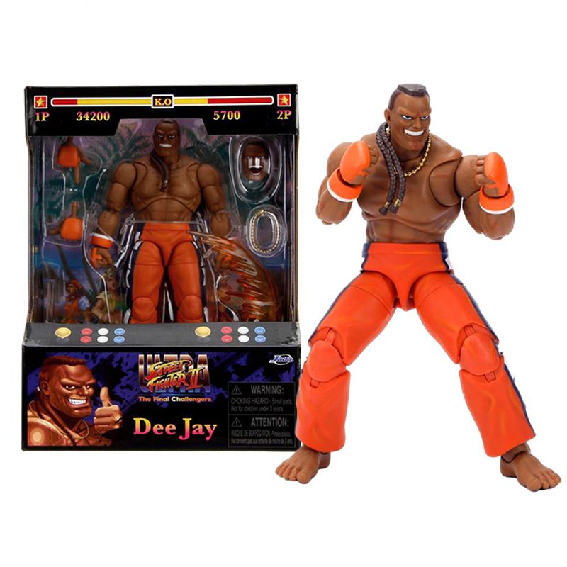 Toys Street Fighter Dee Jay Action Figure - 6  Collector Scale (Brown Variant)  JD34691