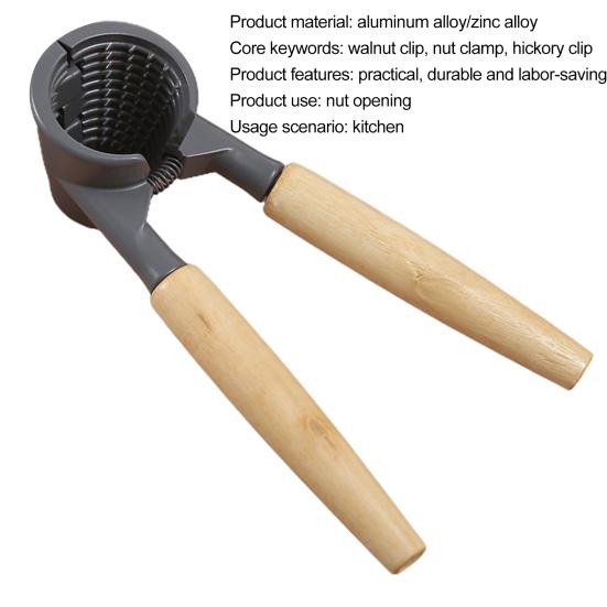 Užitečné víceúčelové odolné proti korozi robustní konstrukce louskáč ořechů Sheller kleště na ořechy pro domácí otvírák