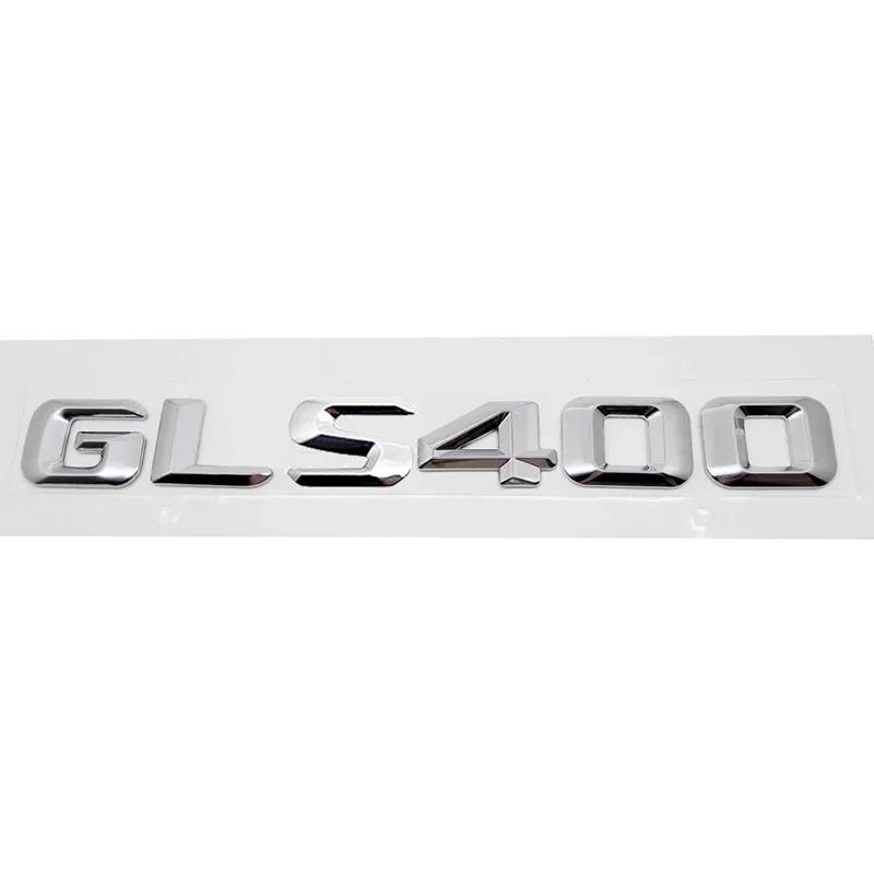 3D Car Stickers Rear Tail Decal Emblem for Mercedes Benz GLS400 GLS450 GLS500 GLS550 GLS580 GLS600 Accessories