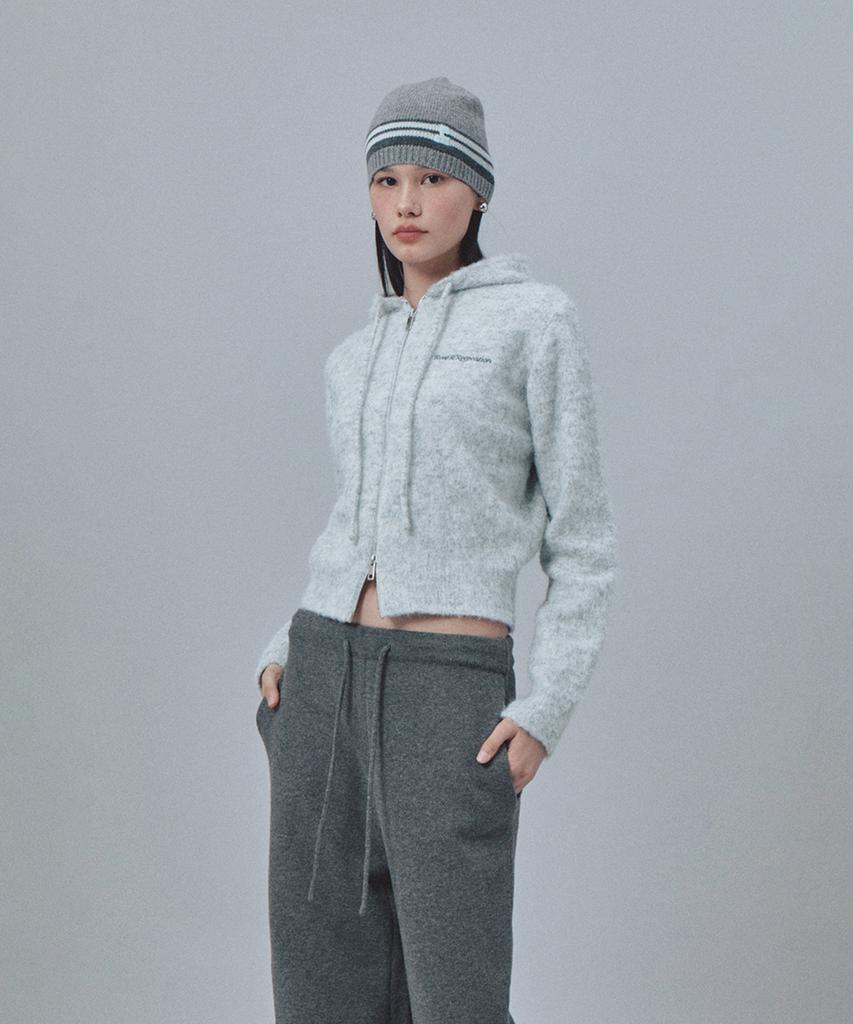 REST&RECREATION Line Coloration Beanie - Gray