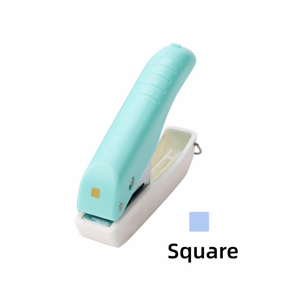 Multi-functional Mini Hand Hole Puncher Plastic Paper Punch Manual Hole Punch  Stationery Supplies