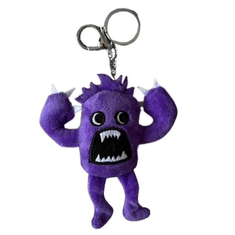 Garten Of Banban Plush Keychain Cute And Colorful Hanging Accessory
