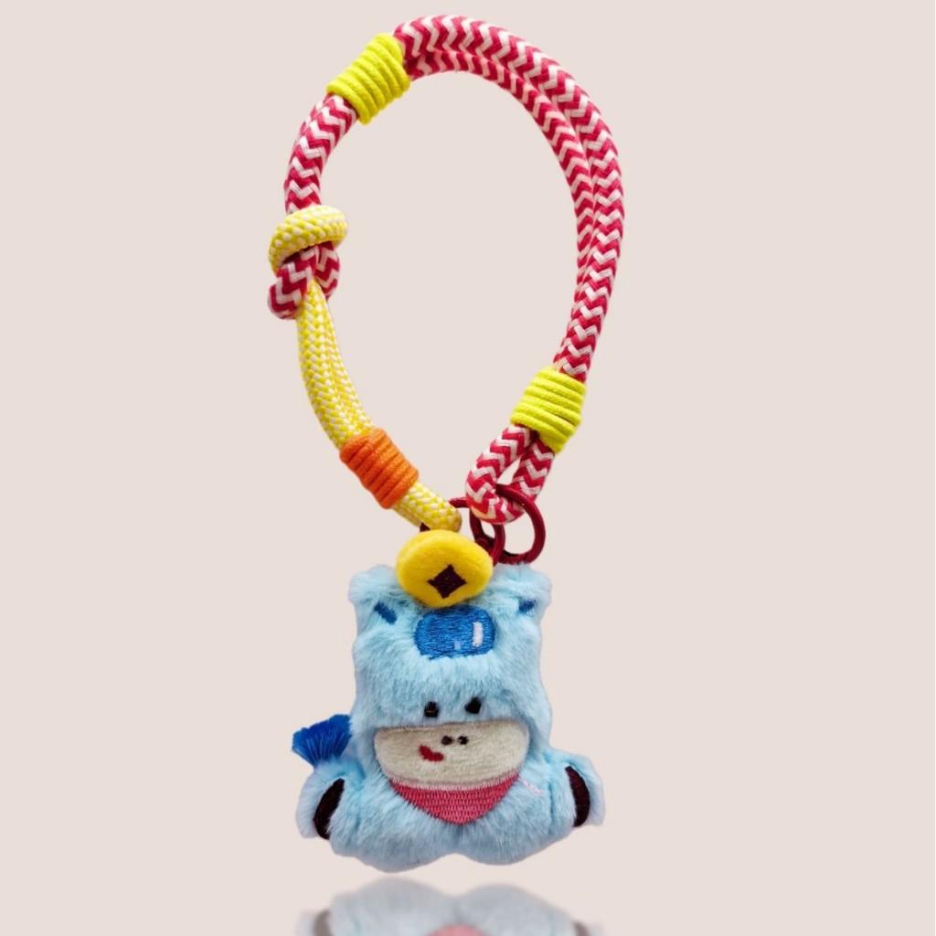 Plüschpferde-Taschenanhänger, Tierdekoration für stylische Rucksäcke und Autoaccessoires