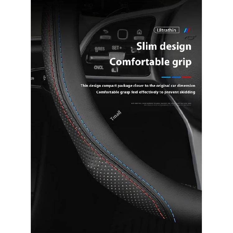 Volkswagen R Magotan Jeeta Passat Golf 5 GTI Beetle Tiguan Touareg Polo T-ROC T-Cross Husa din Piele Anti-Alunecare pentru Volan