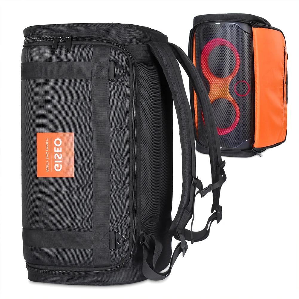 Speaker Storage Bag for JBL Partybox 310/110 Waterproof Large Capacity Foldable Bluetooth Speaker Travel Carrying Case