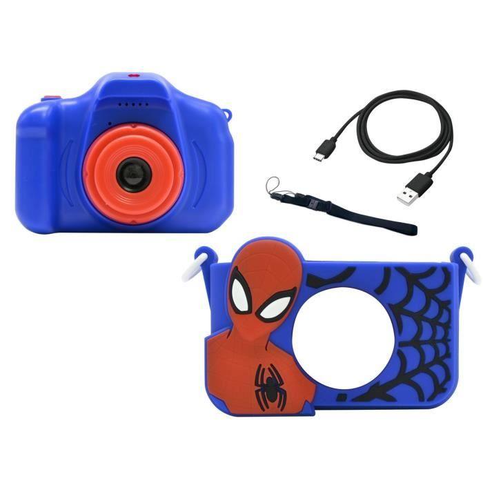 Spiderman-Kamera mit Schutz - USB-C-Kabel enthalten - Ab 3 Jahren