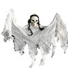 Halloween Decoration Small Hanging Ghost Skull Head Terror Decor Witch Pendant Props Skull Head Halloween Party Haunted House
