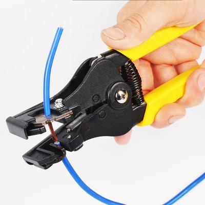 1pcs Automatic Wire Stripper With Adjustable Ruler Peeling Pliers Professional Electrician Wire Tools Cable Wire Stripper