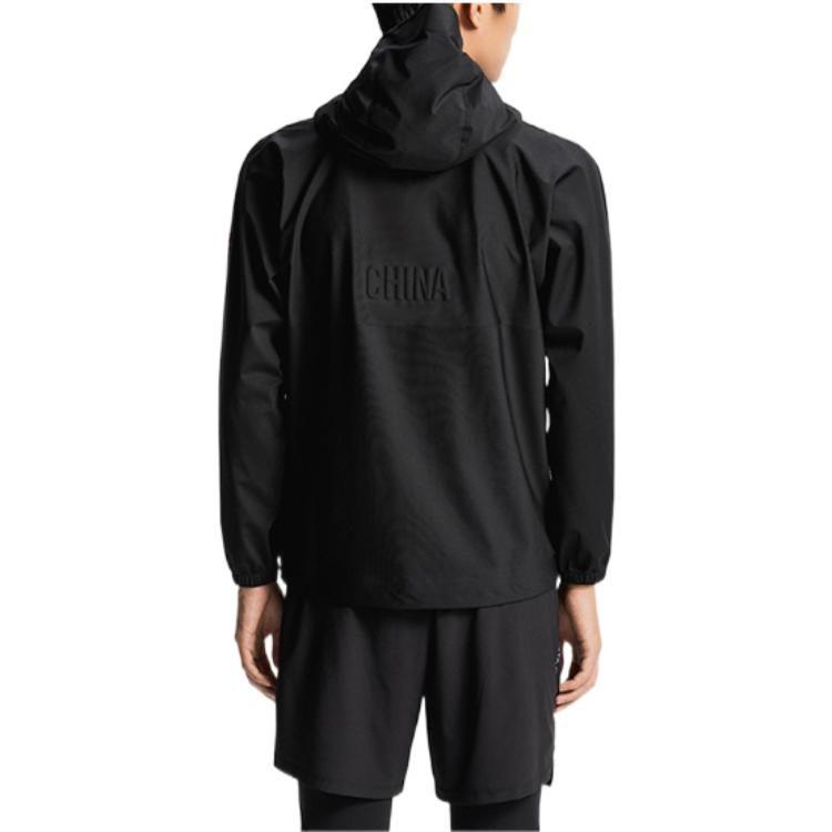 Anta All Weather Jackets Men's Black Hooded Moderate Other 152130707-2