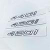 Car Decorate Lettering Logo Trunk Badge Logo Body Accessories For BMW 4 Series F32 F33 F36 G22 G23 G26 420i 428i 430i 435i 440i