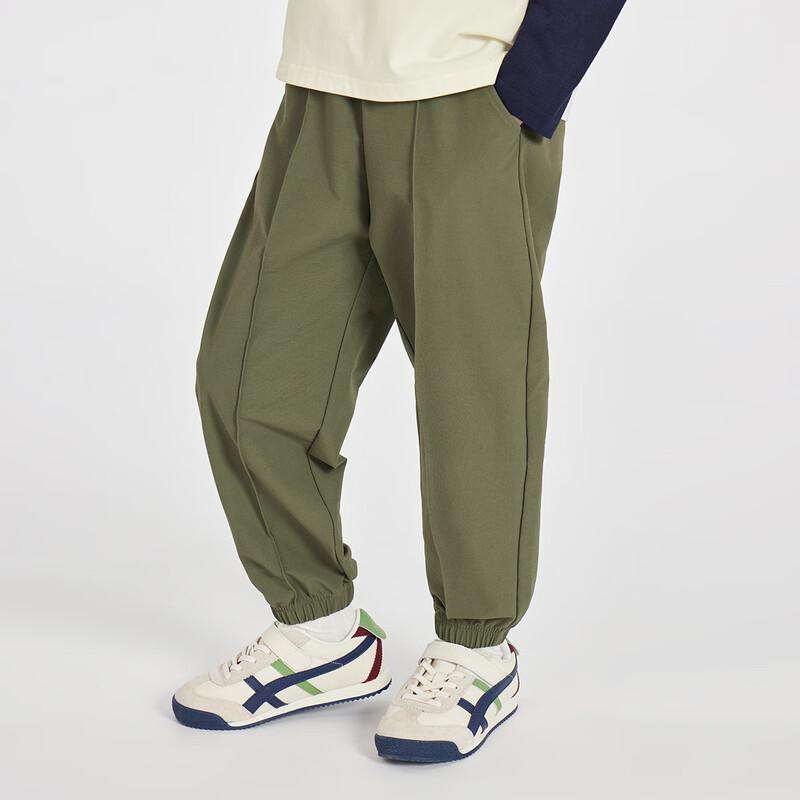 DuoDuoJia Boys' Breathable Elastic Casual Pants
