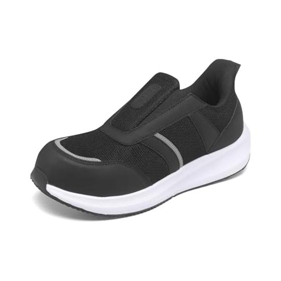 [PAFHL] Safety Shoes, Resin Toecap, Lightweight, Men s, Light Work Shoes, Breathable, Safety Shoes, Safety Shoes, Sneakers, Black
