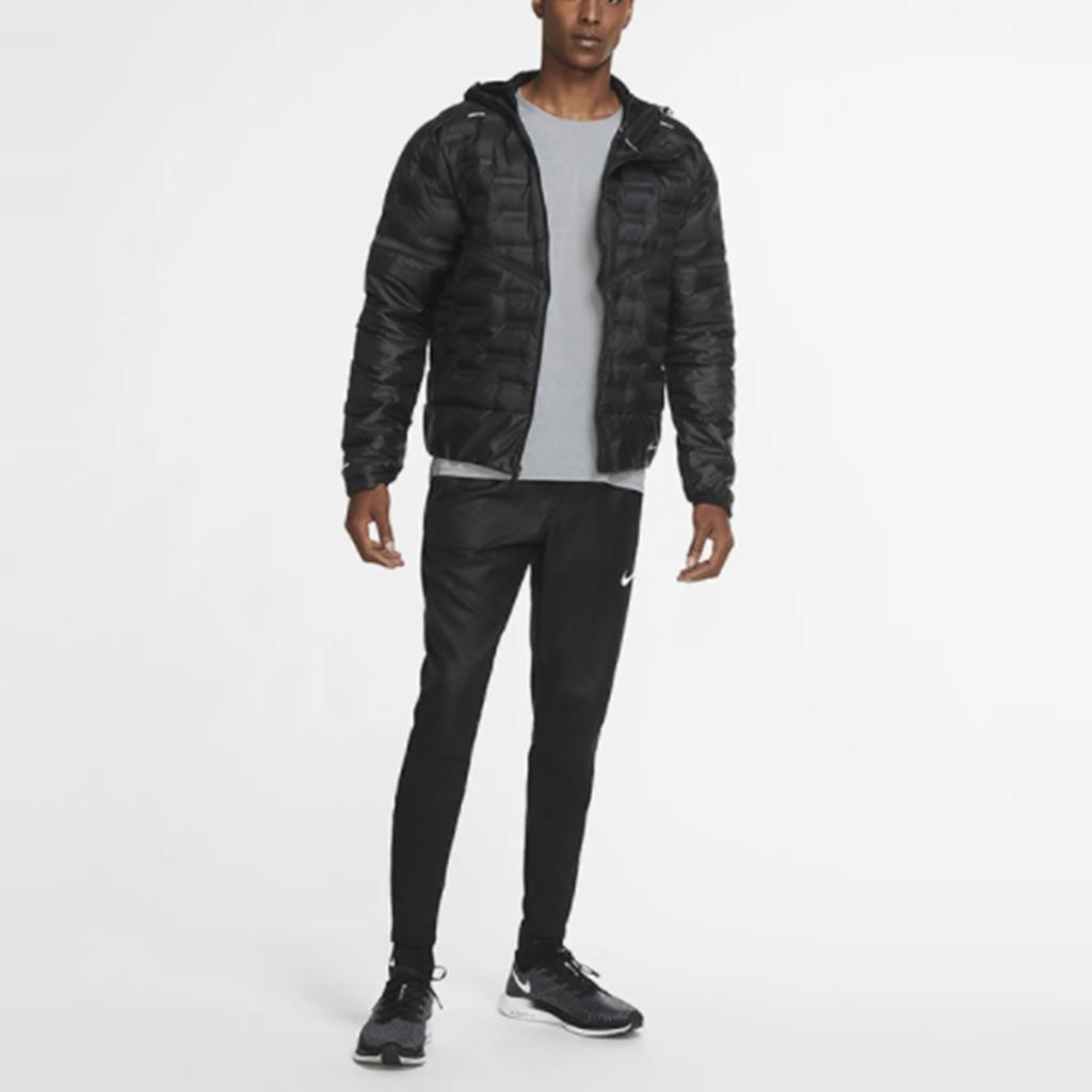 Nike Reflective Logo Running Sports Jacket Down Winter Men Jackets Black CU7793-010