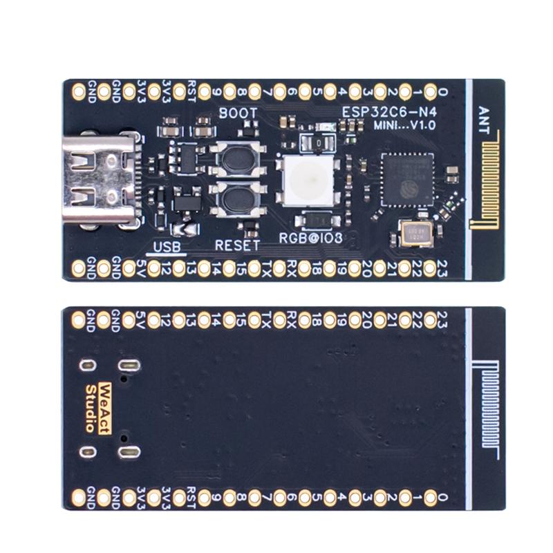 ESP32-C6-MiNi Development Board ESP32C6 Minimum System Board ESP32 Core Board RISC-V Espressif IoT WiFi6 Bluetooth Zigbee