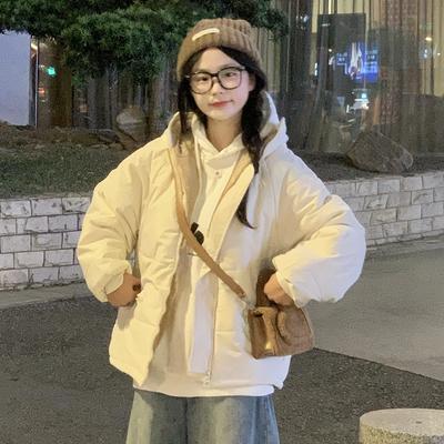 Down Cotton-padded Clothes, New Winter Student Jackets, Loose Bread Clothes, Small Short Cotton-padded Clothes for Women