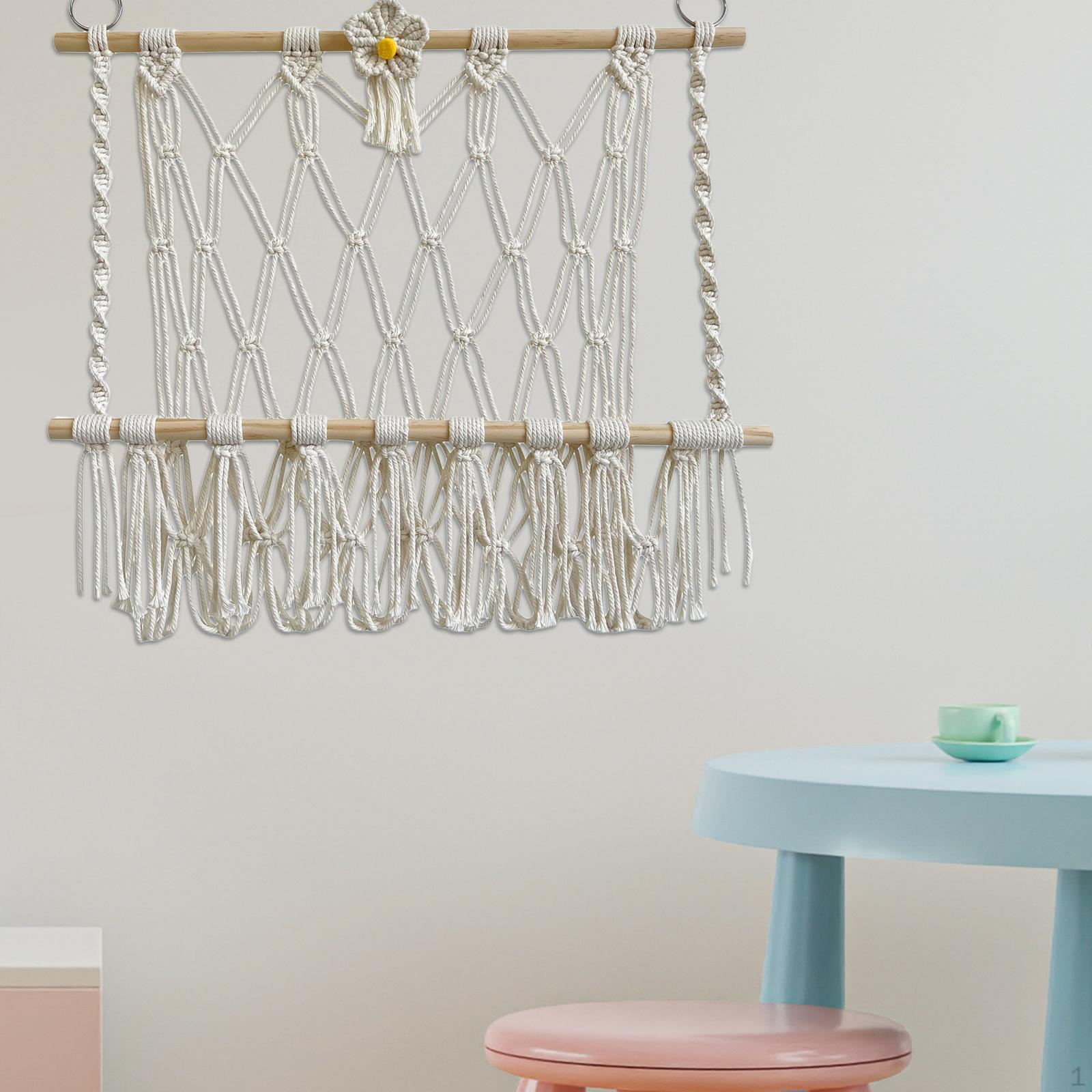 

Мягкие игрушки-гамак, тканые вручную игрушки в стиле бохо, макраме, плюшевые игрушки, держатель, сетчатый гобелен для Style D