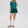 Womens Slim Fit Short Sleeve Polo T-Shirt Set Yoga Tennis Fitness Running Sportswear