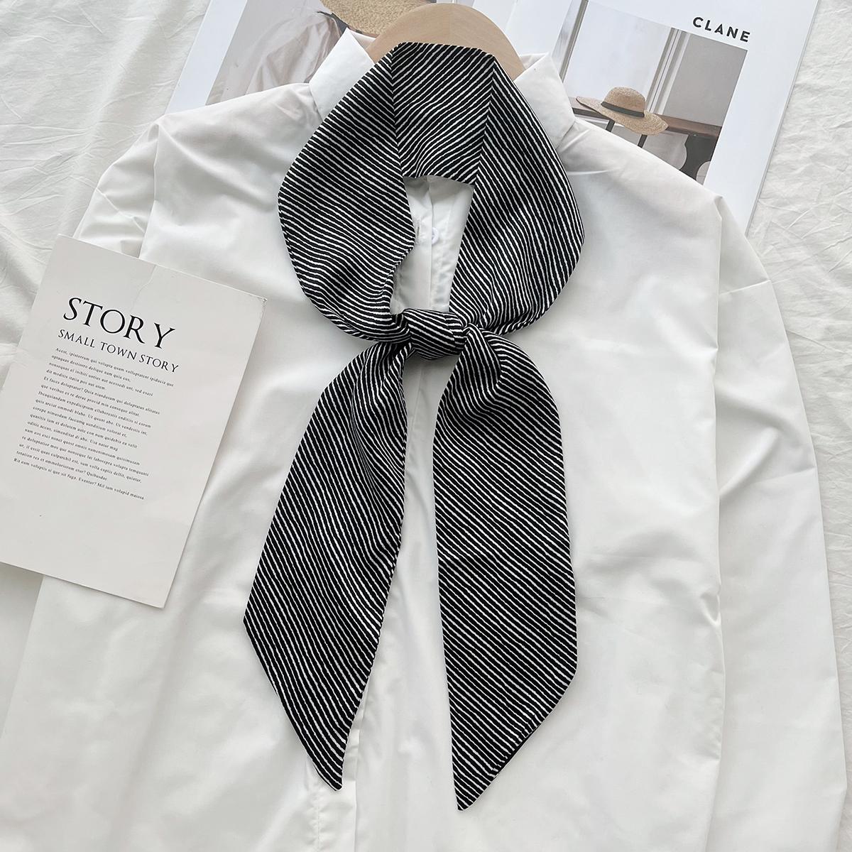 

Весна с профессиональным шарфом для рубашки, декоративная сумка в иностранном стиле, лента для волос, длинный шелковый шарф 140cm