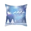 Christmas Pillow Case Small Animal Print Peach Skin Pillow Case Home Pillow Sofa Cushion