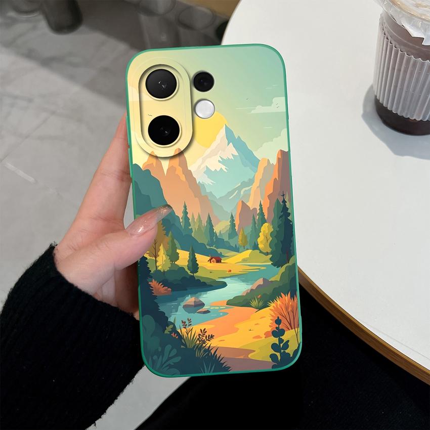 For Vivo V60 V50 V40 Lite V30 V20 SE V70 FE Phone Case Multicolor Hearts Full Protection Soft Smooth Liquid Silicone Housing For Vivo Shockproof Shell