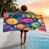 A Bionic Fish Ocean-Themed Beach Towel, Perfect for Ocean Festivals.Coral Reef Seabed,Coral Reef Aquarium,Collective Unconscious