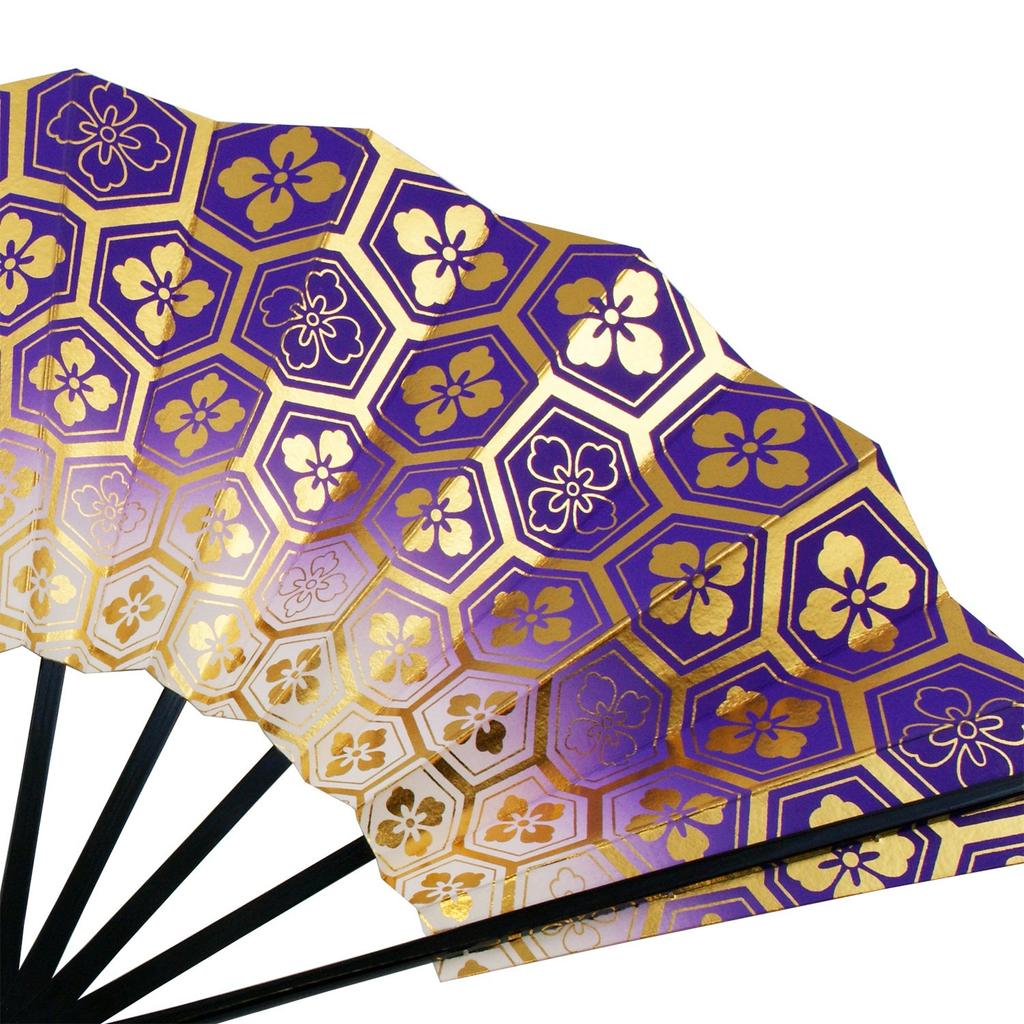 Osaka Choseido Dance Tortoise Shell Made in Kyoto Includes Sachet and Original Paper Perfect for Japanese Souvenir Fan, Design, 29cm, Japan, Fan, Box,