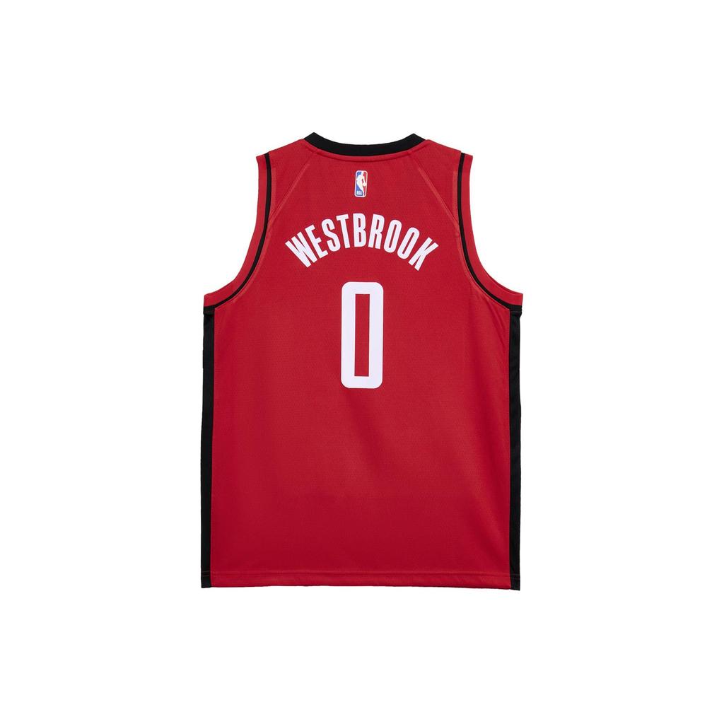 Nike X NBA Russell Westbrook Houston Rockets Ermeløs Pustende Basketballtrøye Unisex trøye Rød 9Z2B7BZ2W-ROCKETS