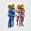 Festival Hair Clips Bow Hairpins Curly Ribbon Tassels Hair Decoration For Girls Hair Accessories