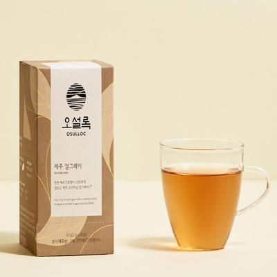 Korean Traditional Tea, Osulloc Jeju Earl Gray (Paper Tea Bag) 20pcs