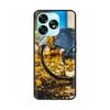 For UMIDIGI A15 Case A15C Coque Fashion Cute Cover Black Soft Silicone Phone Cases For UMIDIGI A15C Funda A 15 UMIDIGIA15 Bags
