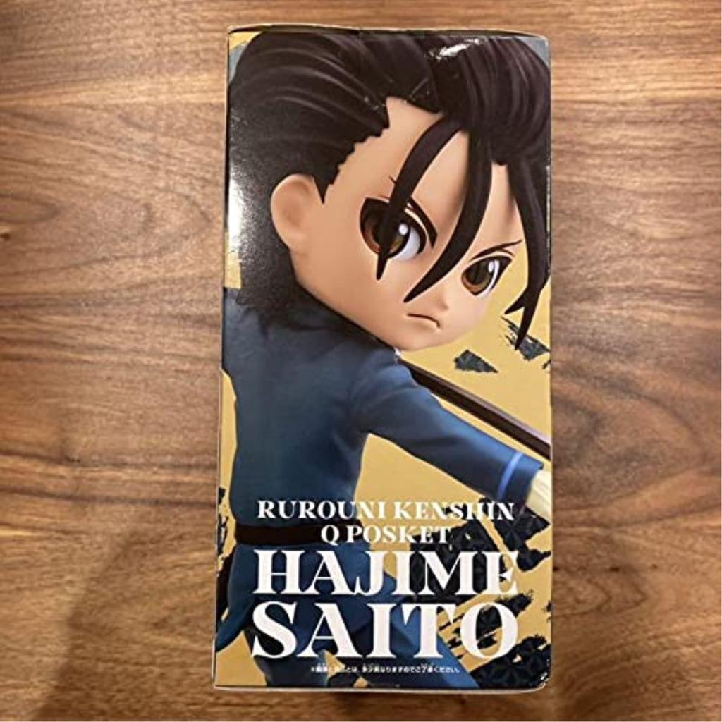 Banpresto Q Posket Rurouni Kenshin Figure – Hajime Saito A Color Version, Anime Collectible Statue