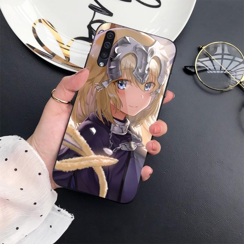 Fate Apocrypha Anime Phone Case For Samung A32 A51 A52 NOTE 10 20 S10 S20 S21 S22 Pro Ultra Black PC Glass Phone Cover
