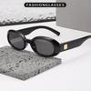 Retro Oval Sunglasses  Sunglasses For Women Fashion Premium Sense Uv Protection Outdoor Travel Goggles Sun Glasses