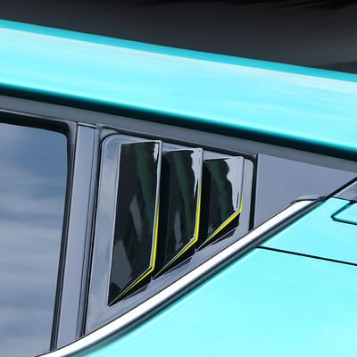 For Toyota C-HR CHR 2016 2017 2018 Rear Windows Cover Sticker Window Triangle Shutters Trim Car Accessories