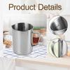 Stainless Steel Measuring Cup Milk Frothing with Marking Large Capacity Kitchen Mixing Pitcher