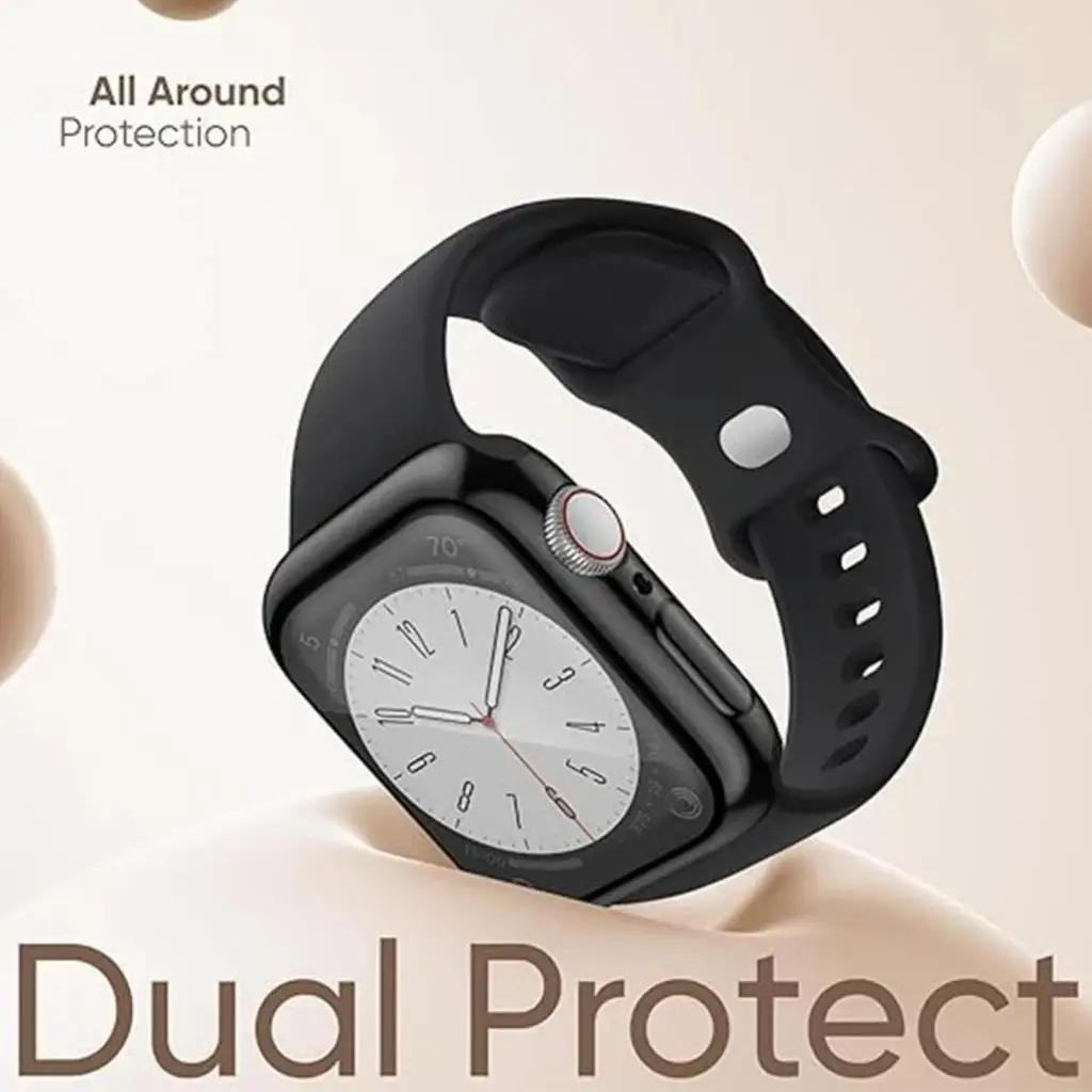 TPU Schutzhülle+Silikonarmband Für Apple Watch Ultra 3 49mm S11/10 46mm 45/44mm 42mm 41mm 38mm iWatch Serie 11 10 9 8 se 7 6