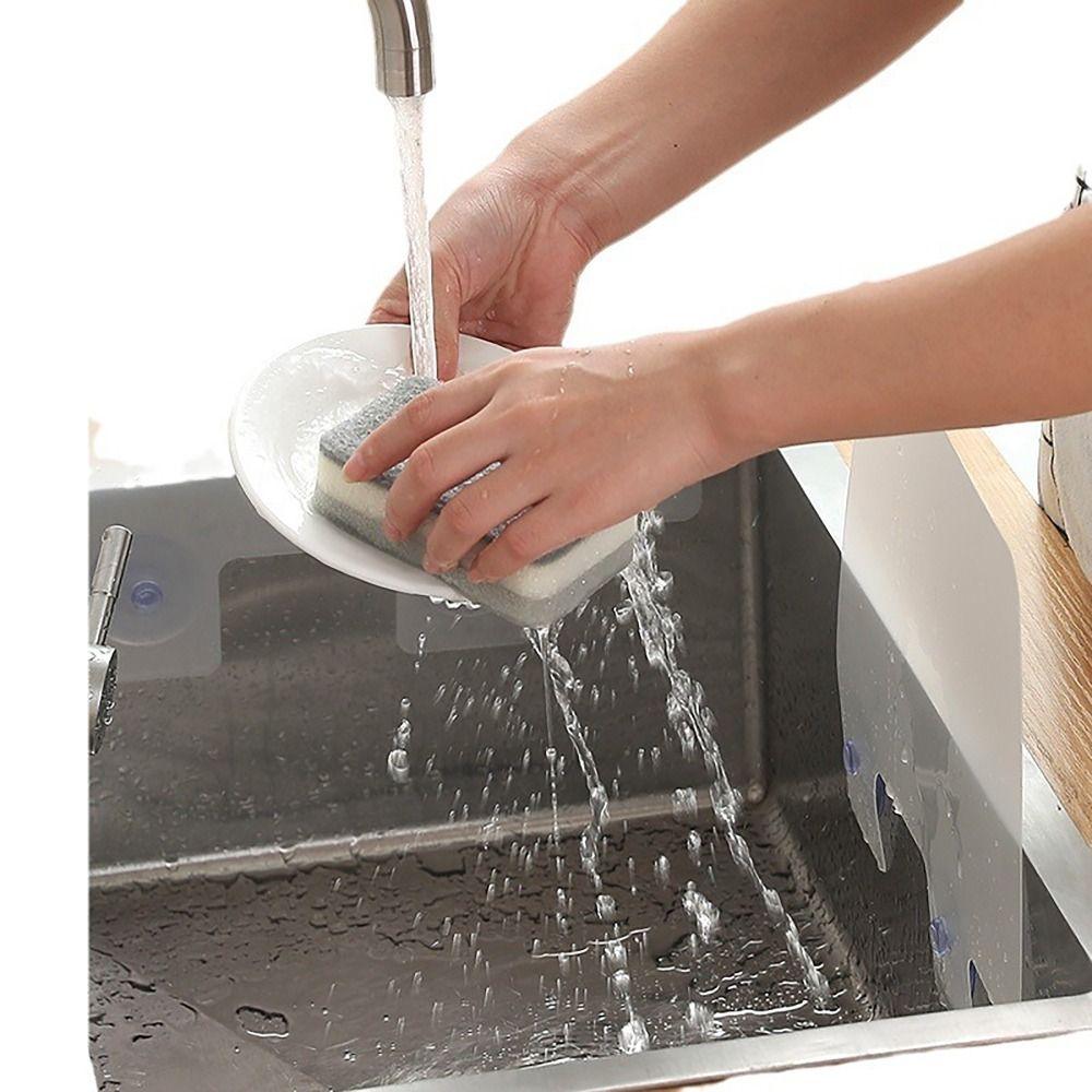 Silicone Sink Edge Protector Water Splatter Bathtub Splash Guard  for Kitchen and Bathroom