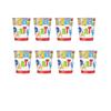 Unique Party Stil 266ml Partybecher (Packung mit 8)