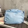 Dámská džínová crossbody taška Velkokapacitní taška přes rameno