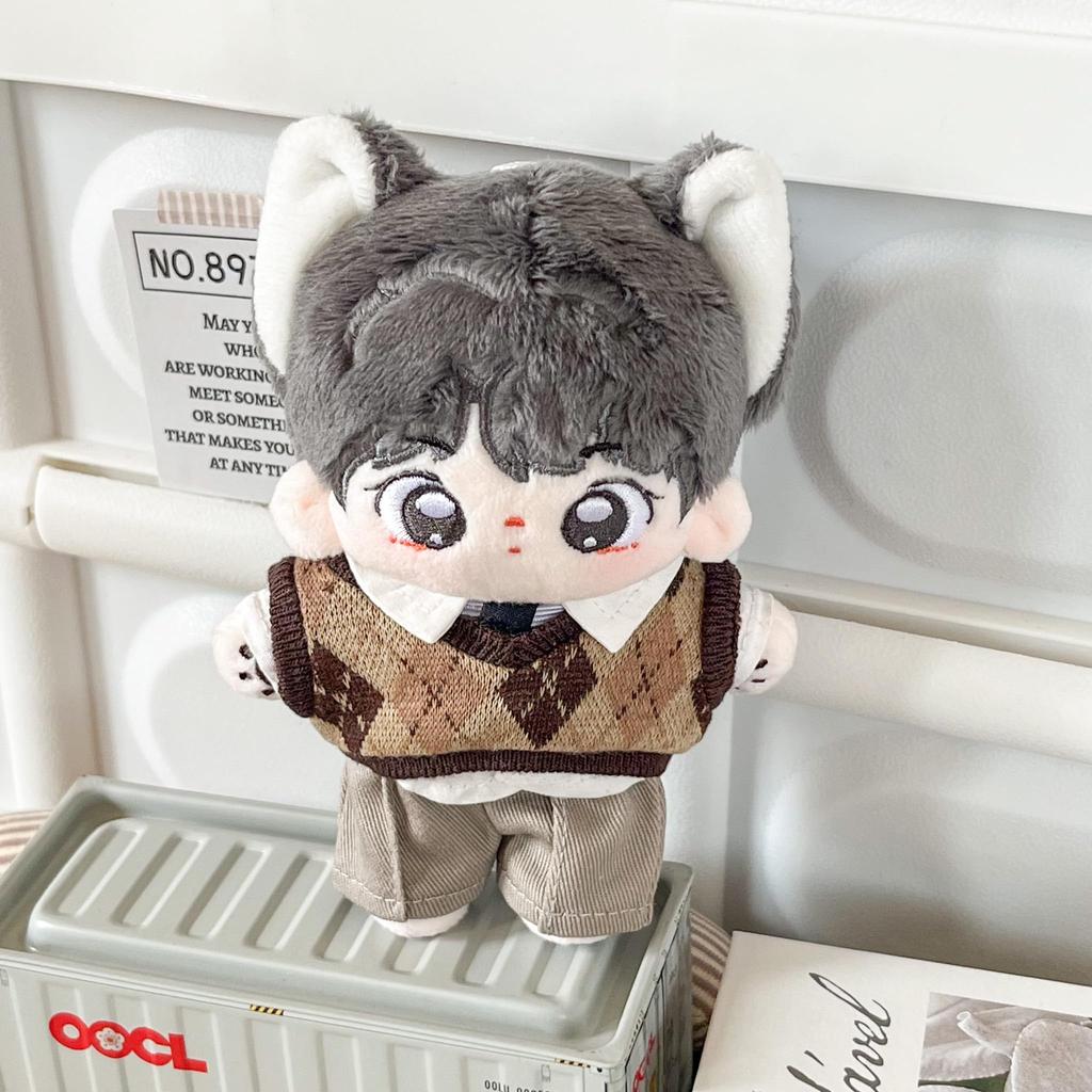 Lemonnui 10cm Plush Clothes Stuffed Animal Clothes Chibi Stuffed Animal Clothes Dress Up Cotton Doll No Attributes Oshikatsu Oshi Stuffed Animal