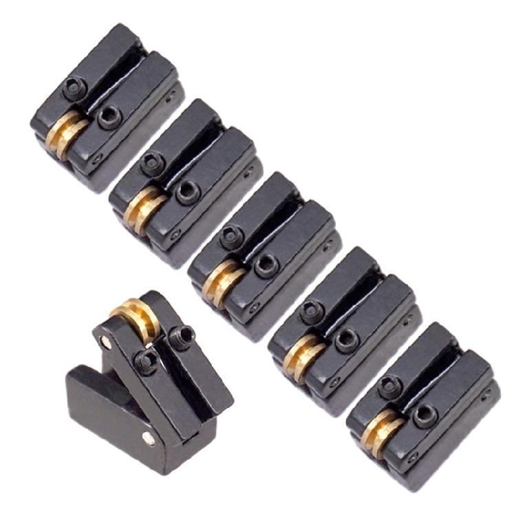 

Multifuntional Tremolo Bridge System Zinc Alloy Texture Suitable for Headless Guitars Enhances String Tension Control 1