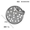 Puzzle Zinc Alloy Intelligence Unlocking Ring Unlocking Set, Nine-Link Educational Toy, Kong Ming Luban Lock Mechanism Box