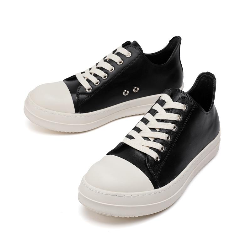 Amerikanische Derby-Schuhe mit großer Kappe, Milchsohle, Canvas-Schuhe, minimalistische Pendler-Board-Schuhe, Herren-Sneaker 6862-R