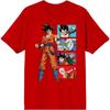 Summer Dragon Ball Retro Anime T-shirt for Men's Casual Loose Sports Daily T-shirt