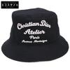 Dior [Excellent Condition] 243C907C4511 Atelier Logo Bucket Hat Hat L blackUsed